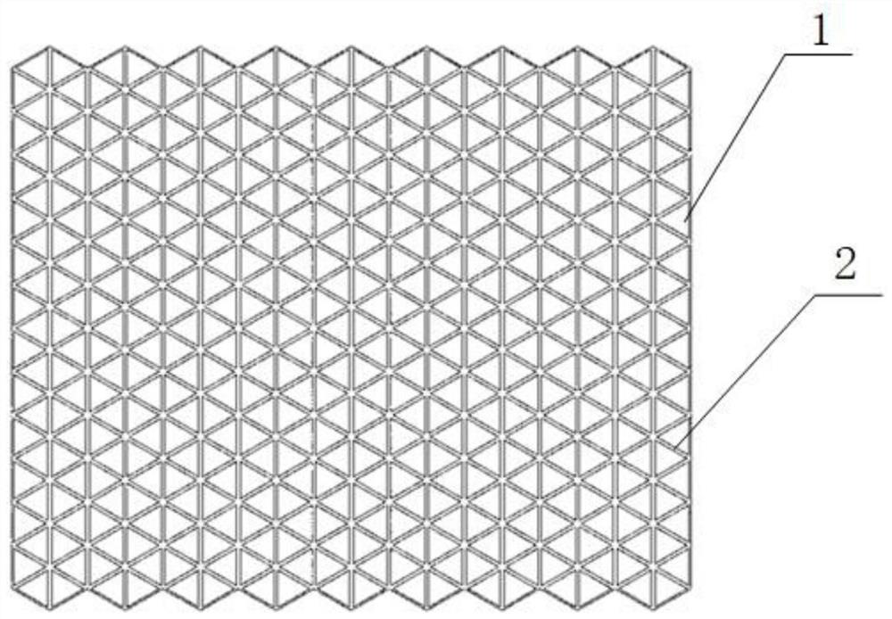 Bionic-based compact honeycomb structure heat exchanger core and heat exchanger