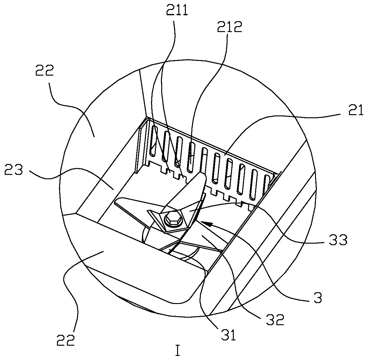 Water tank garbage disposer