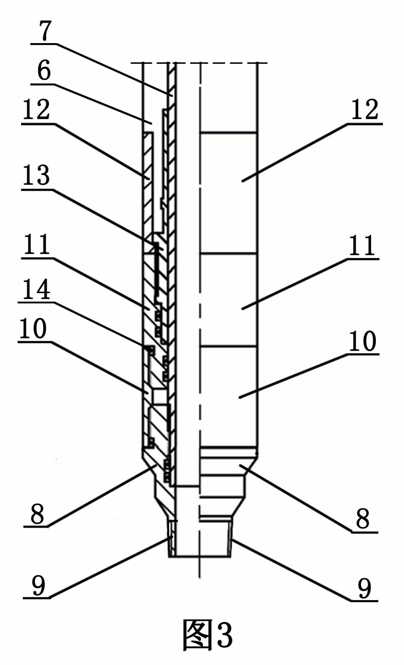 Expandable air barrier device and method of using same for injection remediation of underground water pollution