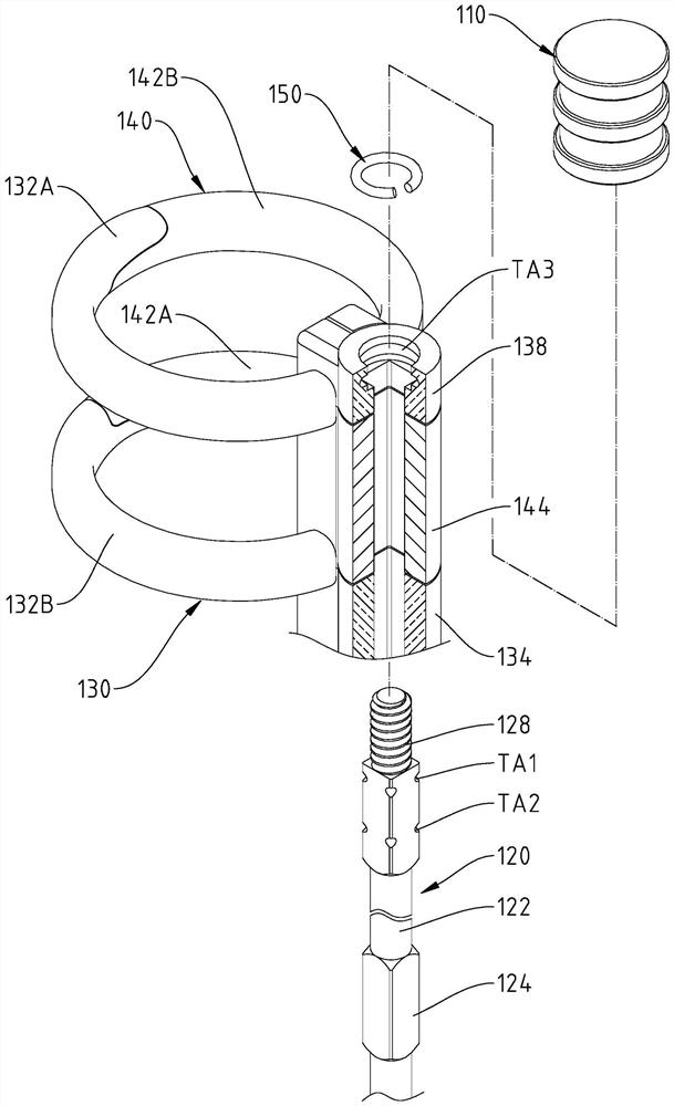 Multi-ring file hole clamp