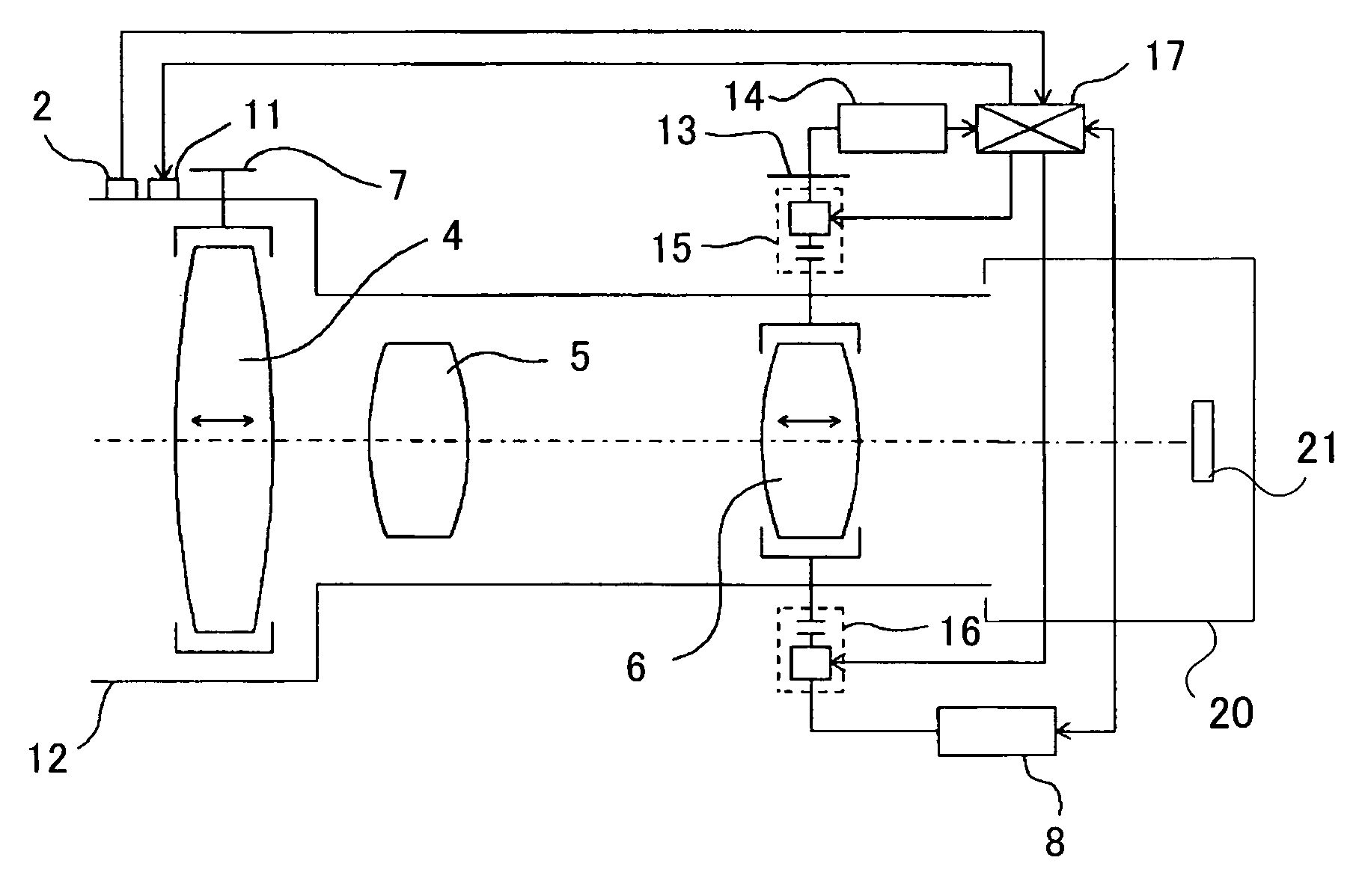 Lens apparatus and image-taking system with multiple focus modes