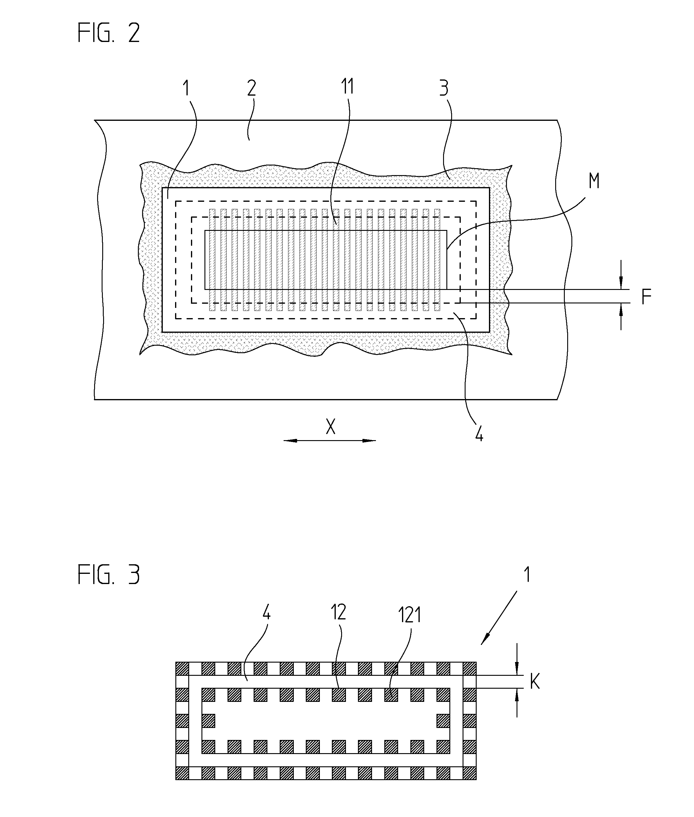 Assembly comprising a measuring scale attached to a substrate and method for holding a measuring scale against a substrate