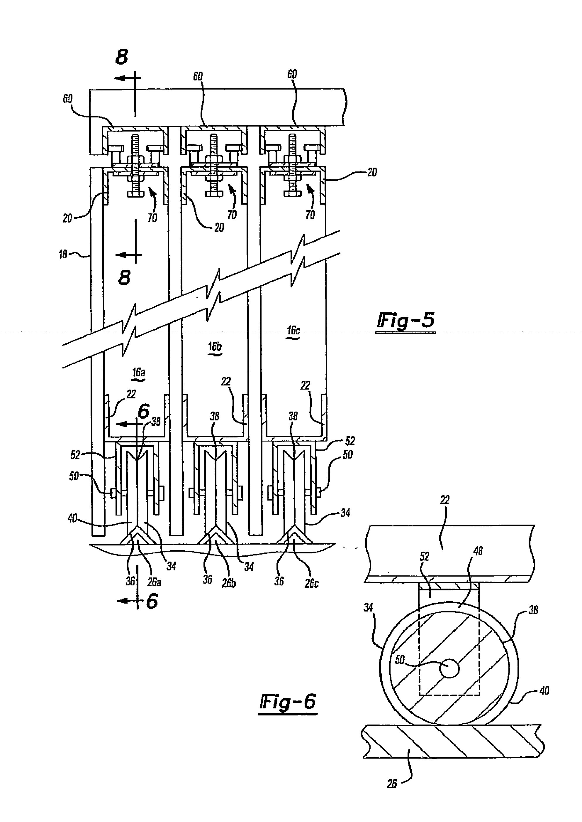 Rolling door retainer