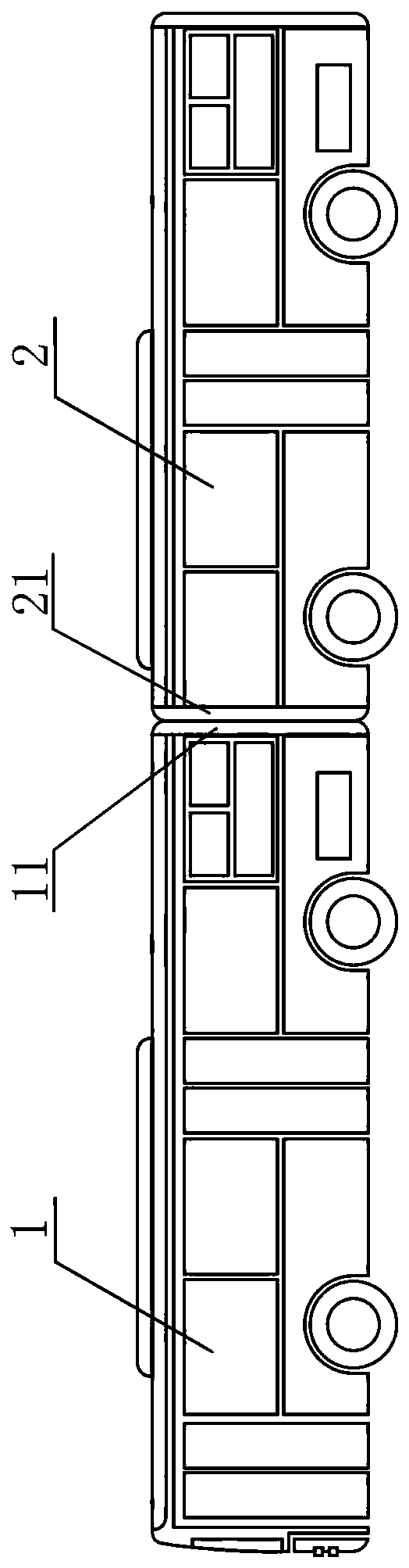 Separable Articulated City Bus