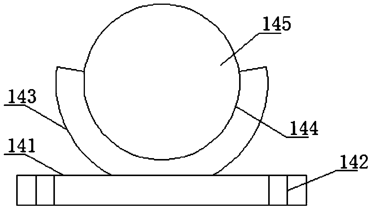 Plate body fixing and supporting device for restoration of large metal plate body