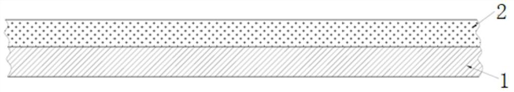 Expanded polytetrafluoroethylene film of composite conducting layer and preparation method of expanded polytetrafluoroethylene film