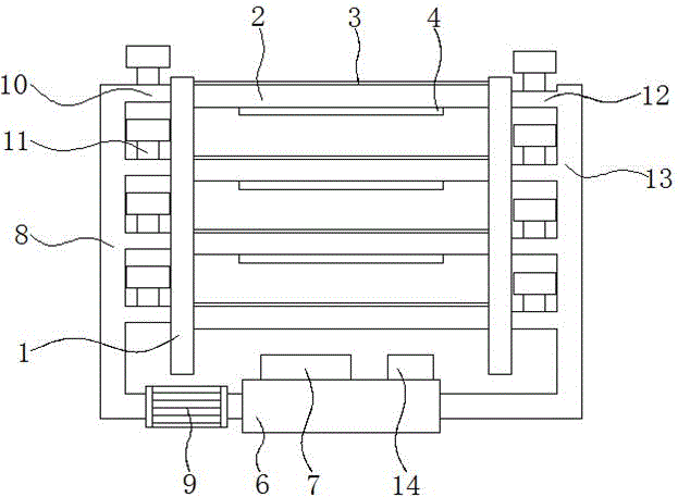 Soilless culture frame for vegetables