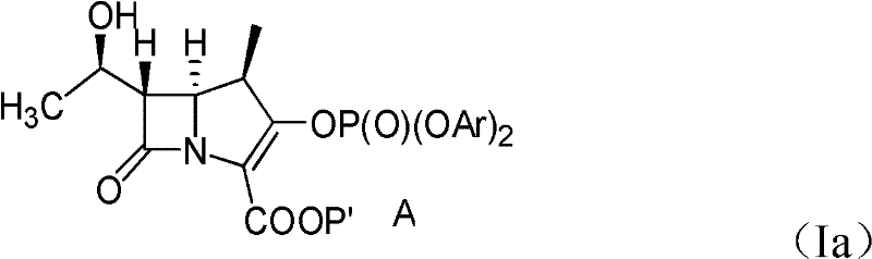 Process for the preparation of carbapenem using cabapenem intermediates and recovery of cabapenem