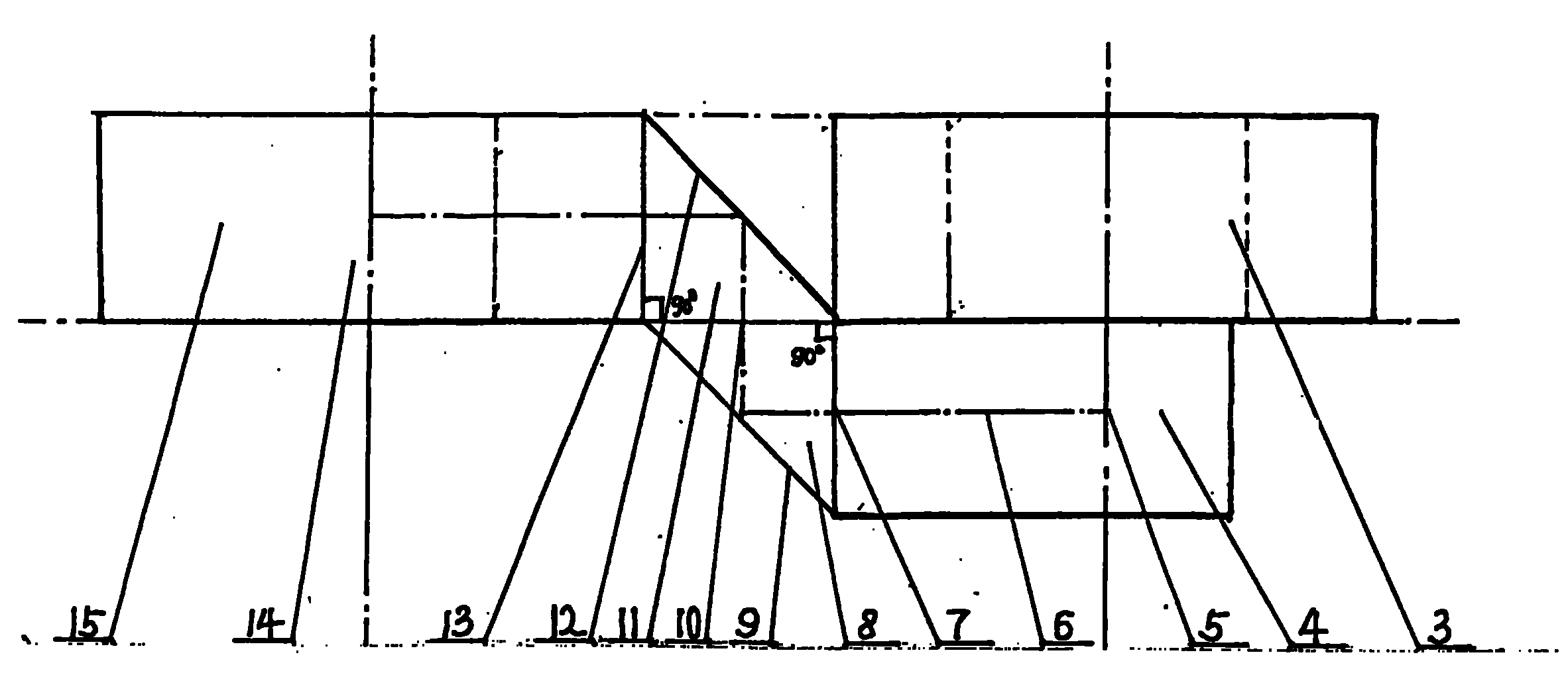 Wide-screen three-dimensional movie and television