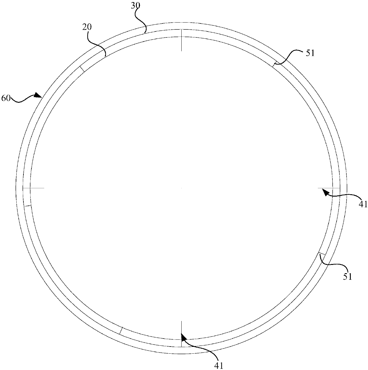 Karst area pile foundation protection device and construction method thereof