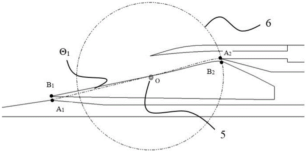 Two-dimensional variable geometry hypersonic intake port provided with rectangular inlet as well as design method and working method of two-dimensional variable geometry hypersonic intake port