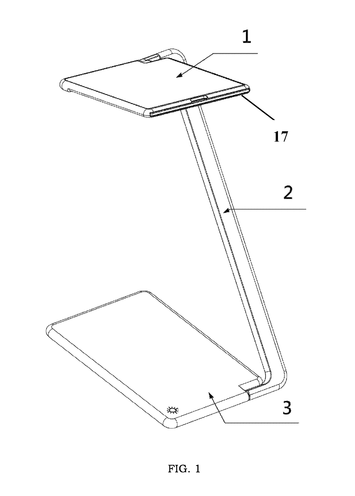 Slim OLED lamp