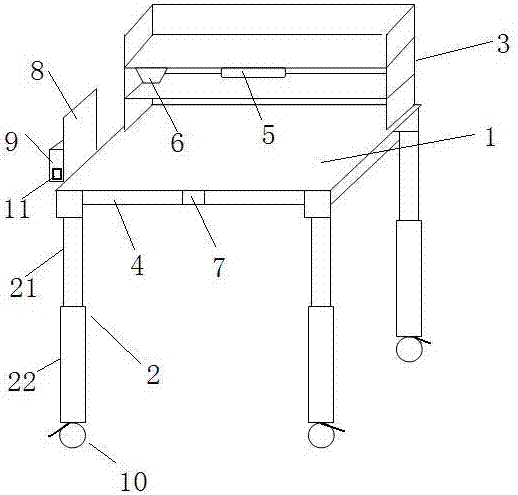 Multifunctional desk