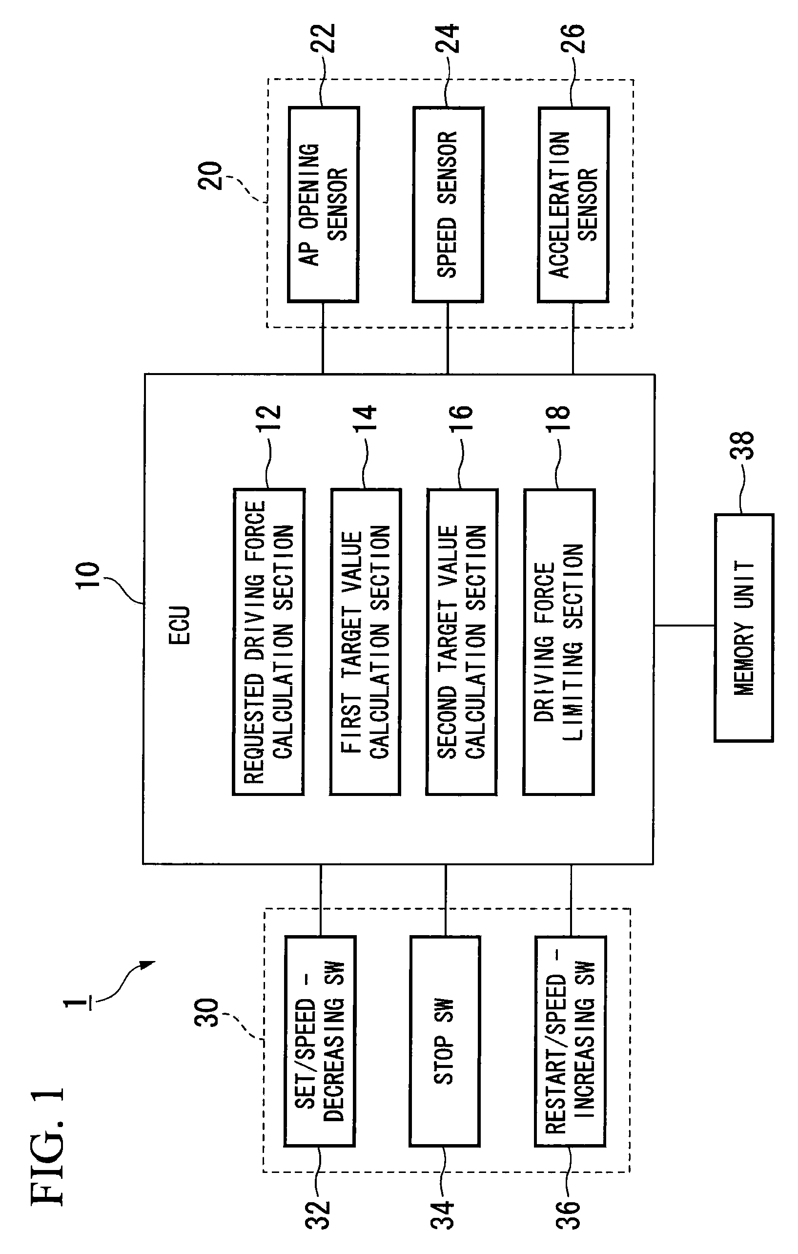 Travel speed limitting apparatus