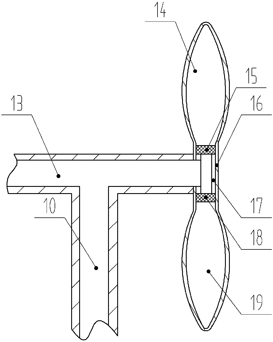 Secondary charging device for rotational moulding