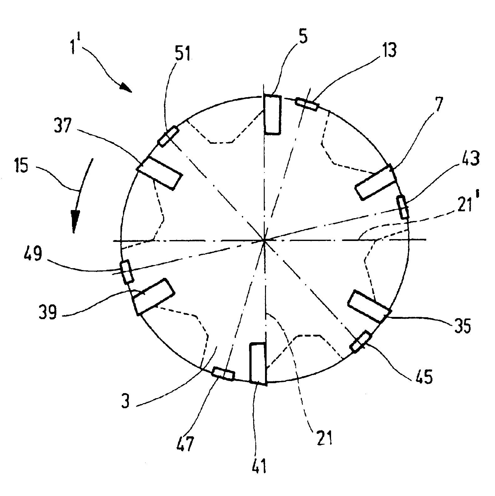 Tool for the precision machining of surfaces