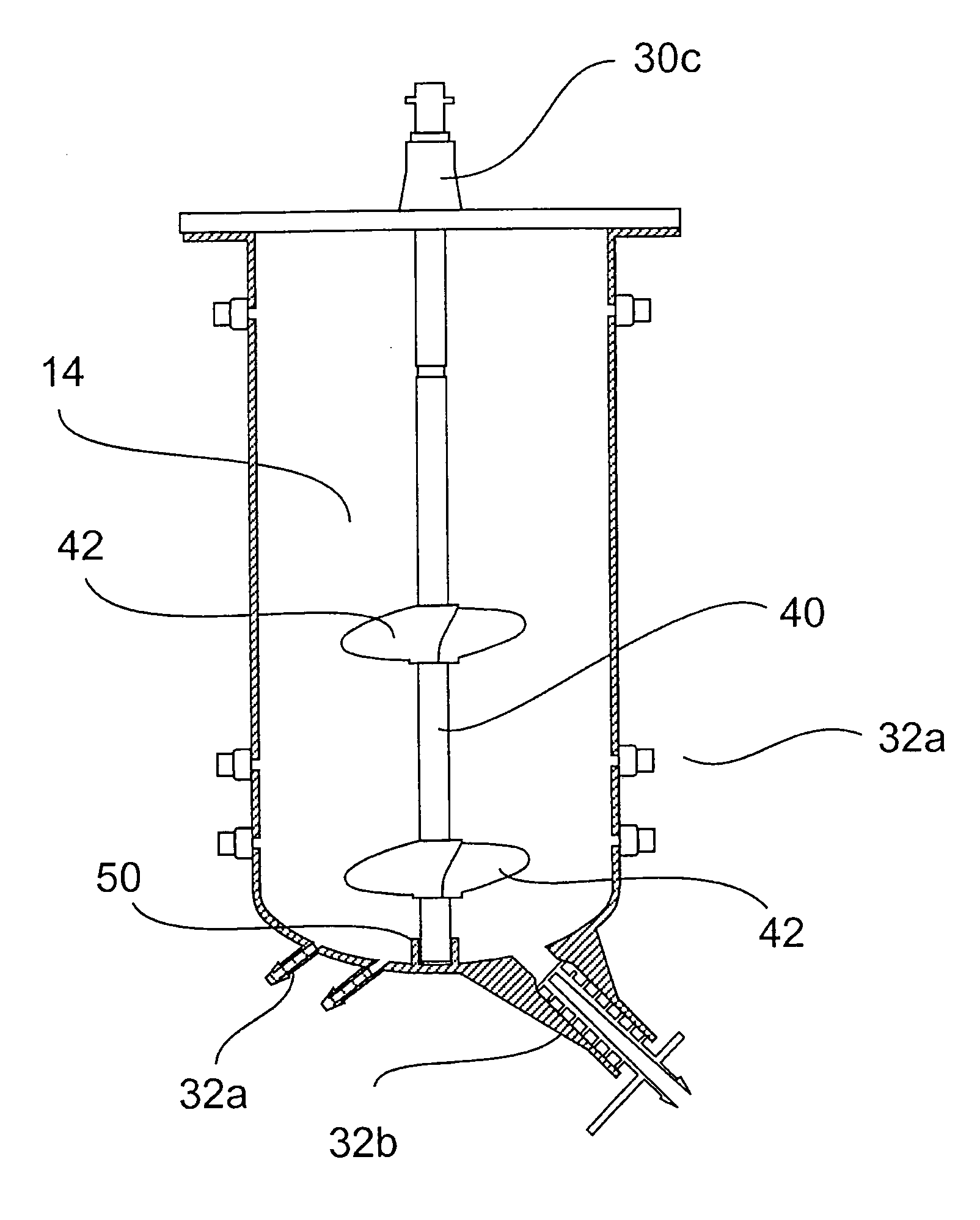 Stirred tank bioreactor