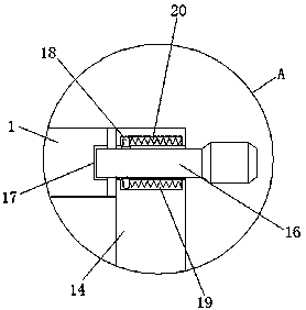 Environment-friendly detection water sample storage device convenient to take