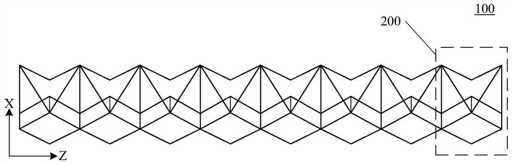 Nonreciprocal bending mechanical metamaterials and their design methods