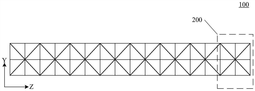 Nonreciprocal bending mechanical metamaterials and their design methods