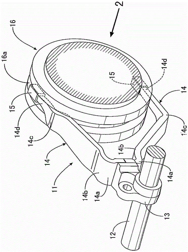 Engage the shift fork of the shifting mechanism