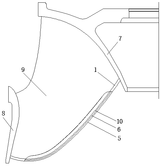 Method of Repairing the Outlet Edge of the Runner Blade of Francis Turbine