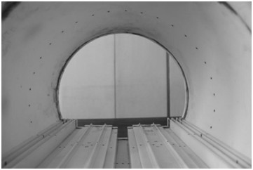 Deformation and displacement measurement method in model test based on image processing