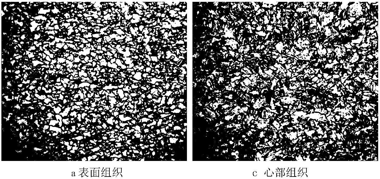 Thick gauge q450nqr1 steel plate and its rough rolling method