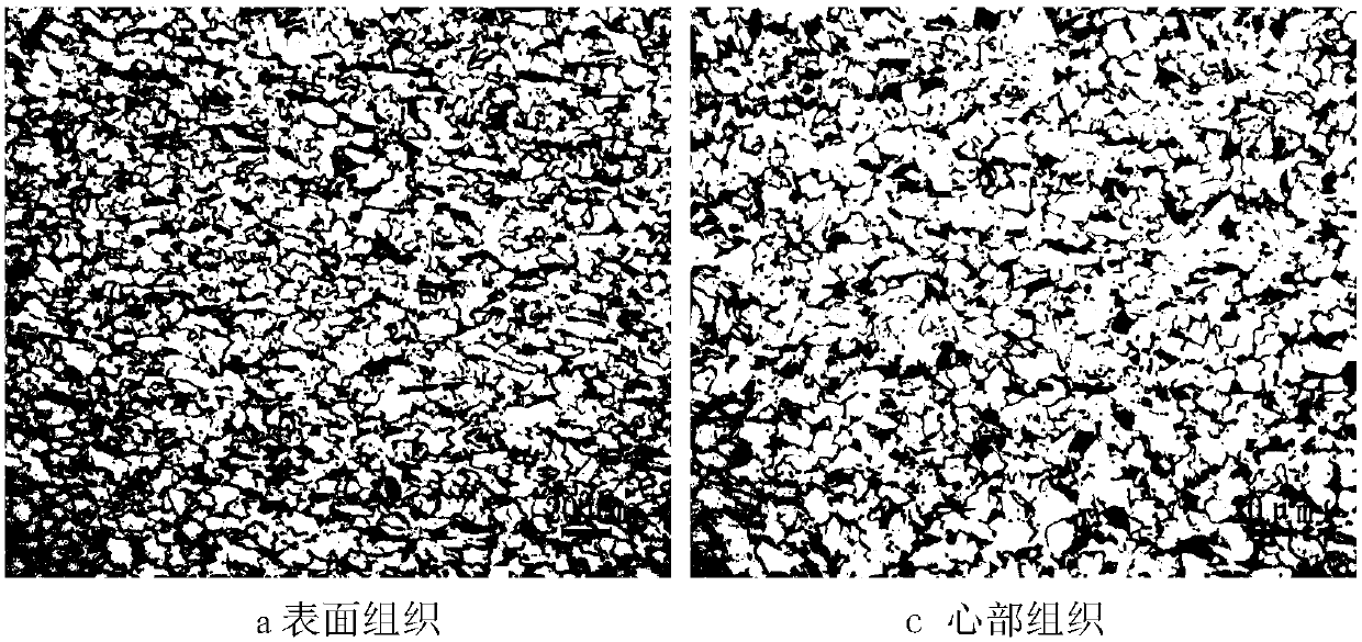 Thick gauge q450nqr1 steel plate and its rough rolling method