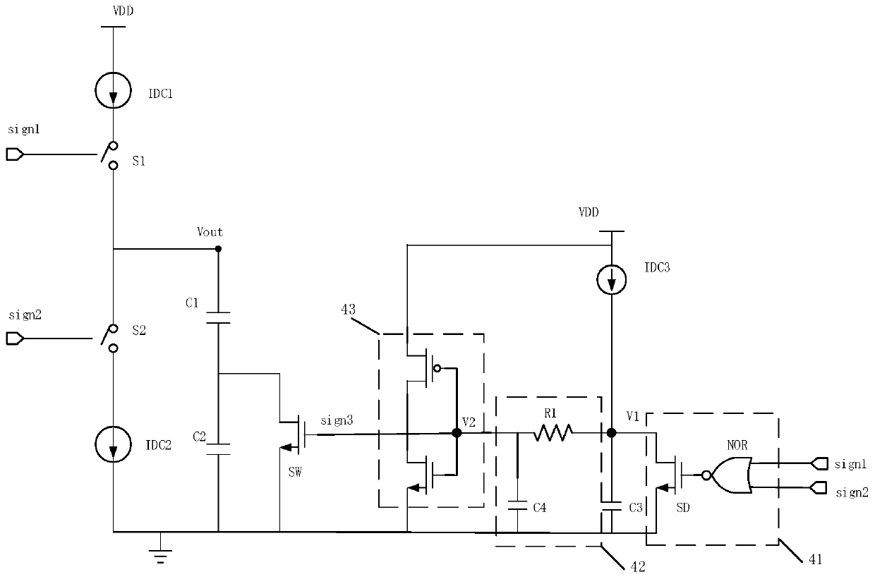 Charge pump, control method and chip