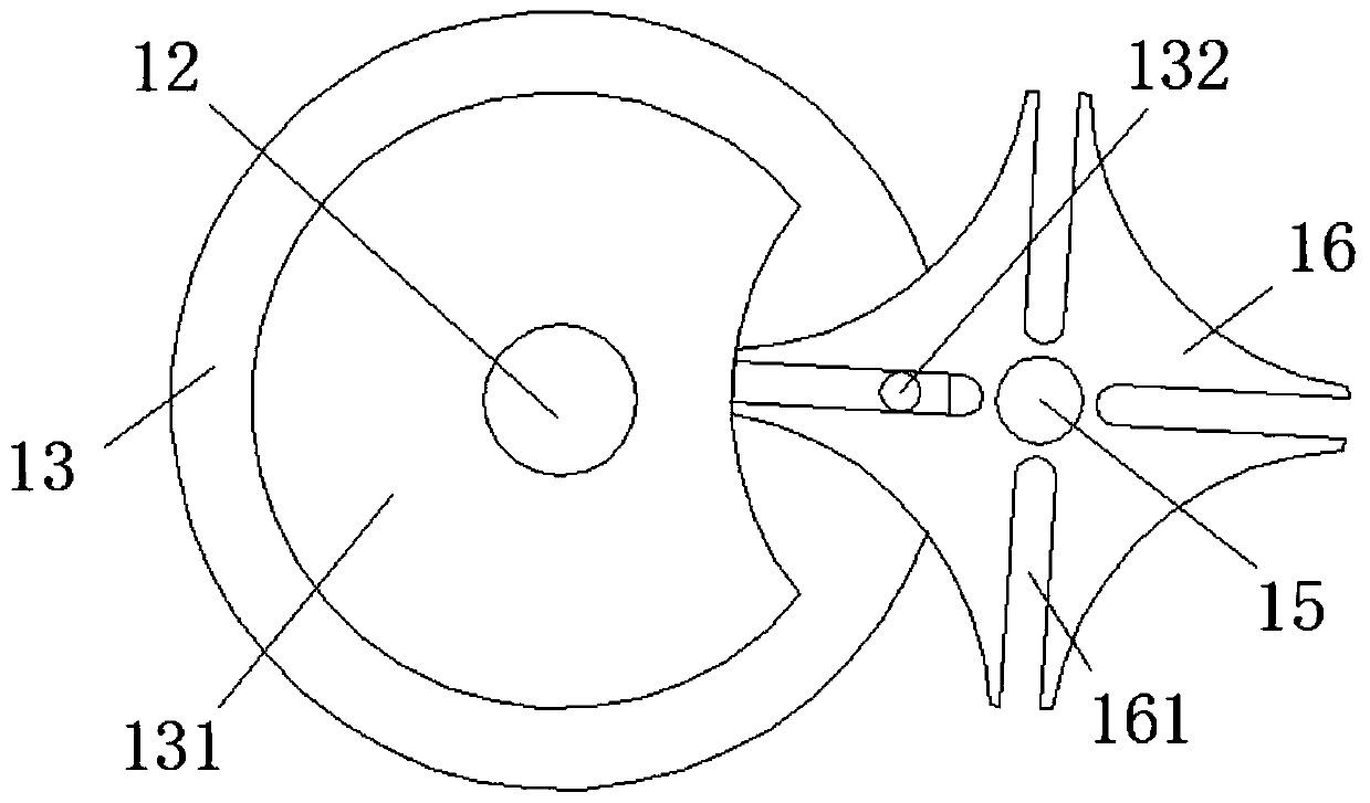 New energy automobile part screening device