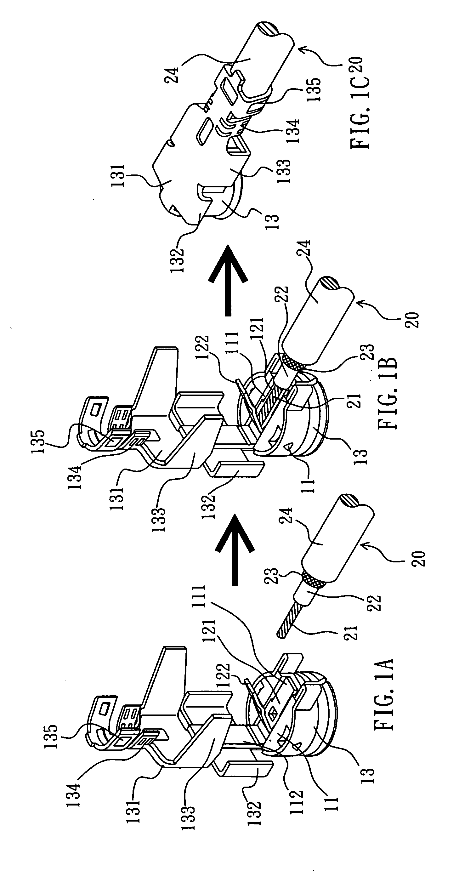 RF microwave connector for telecommunication