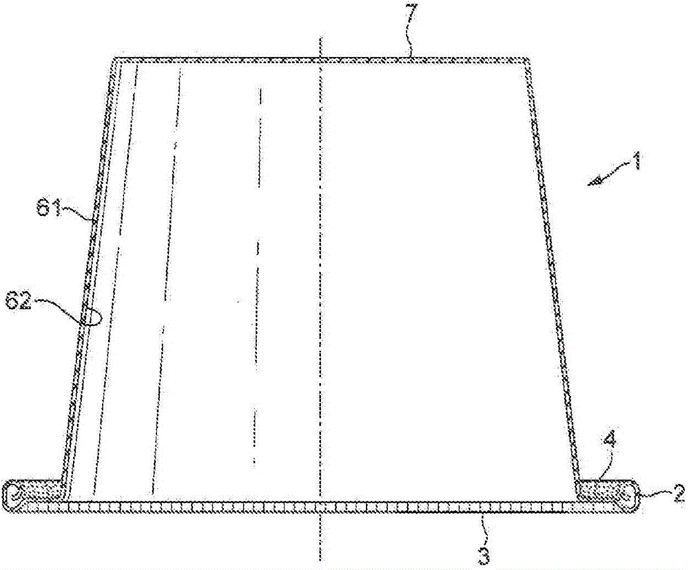 Process for producing bicoloured aluminium containers