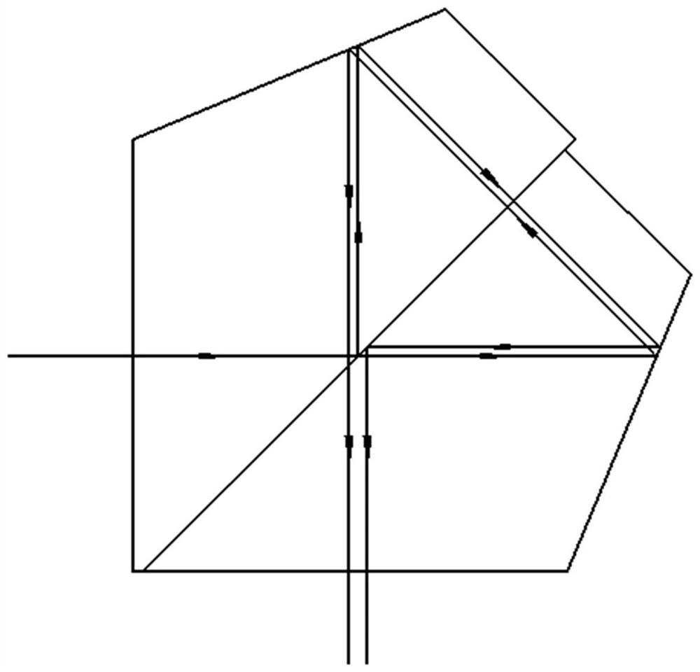 A kind of gluing method of solid sagnac interferometer