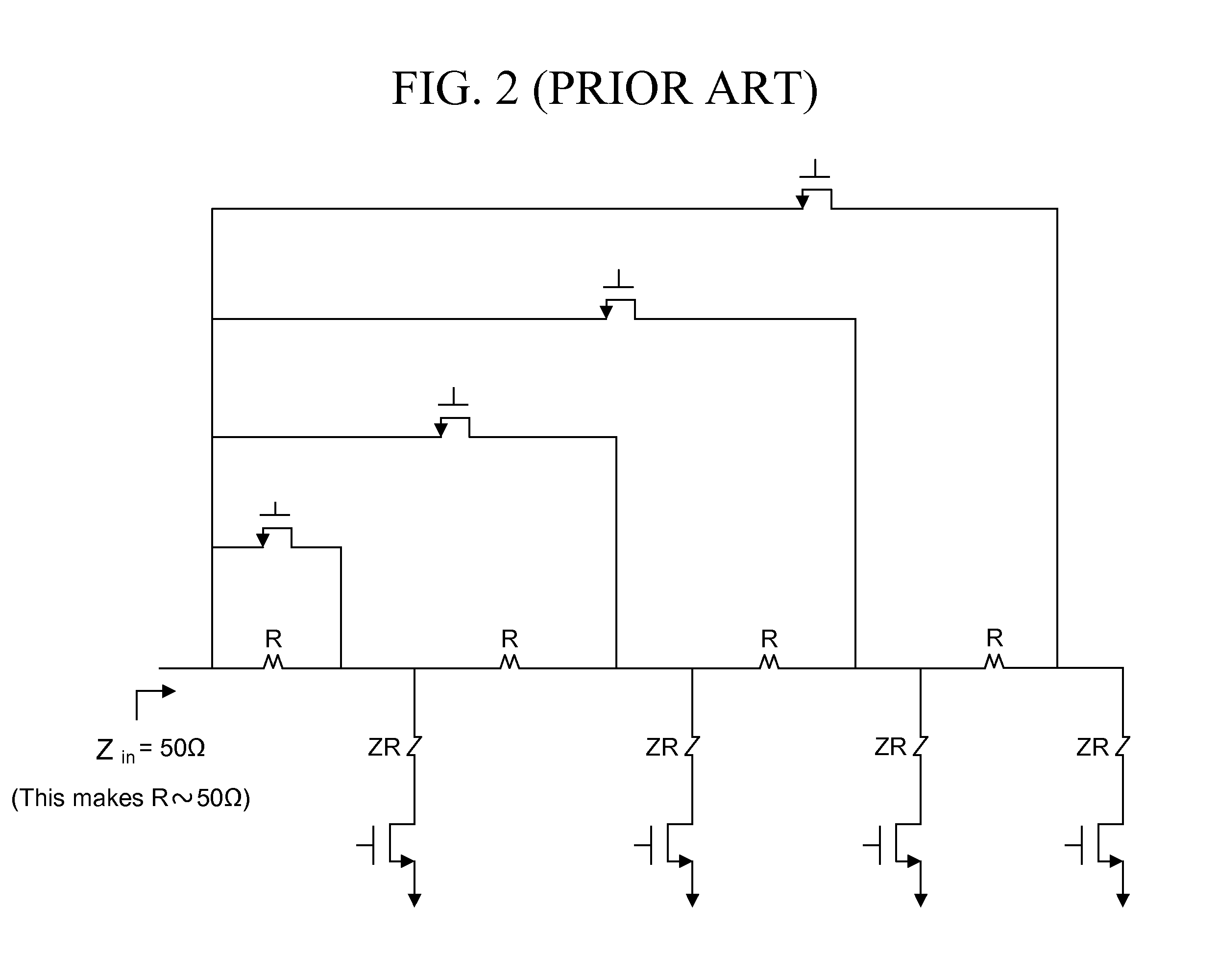 High linearity, low noise figure, front end circuit with fine step gain control