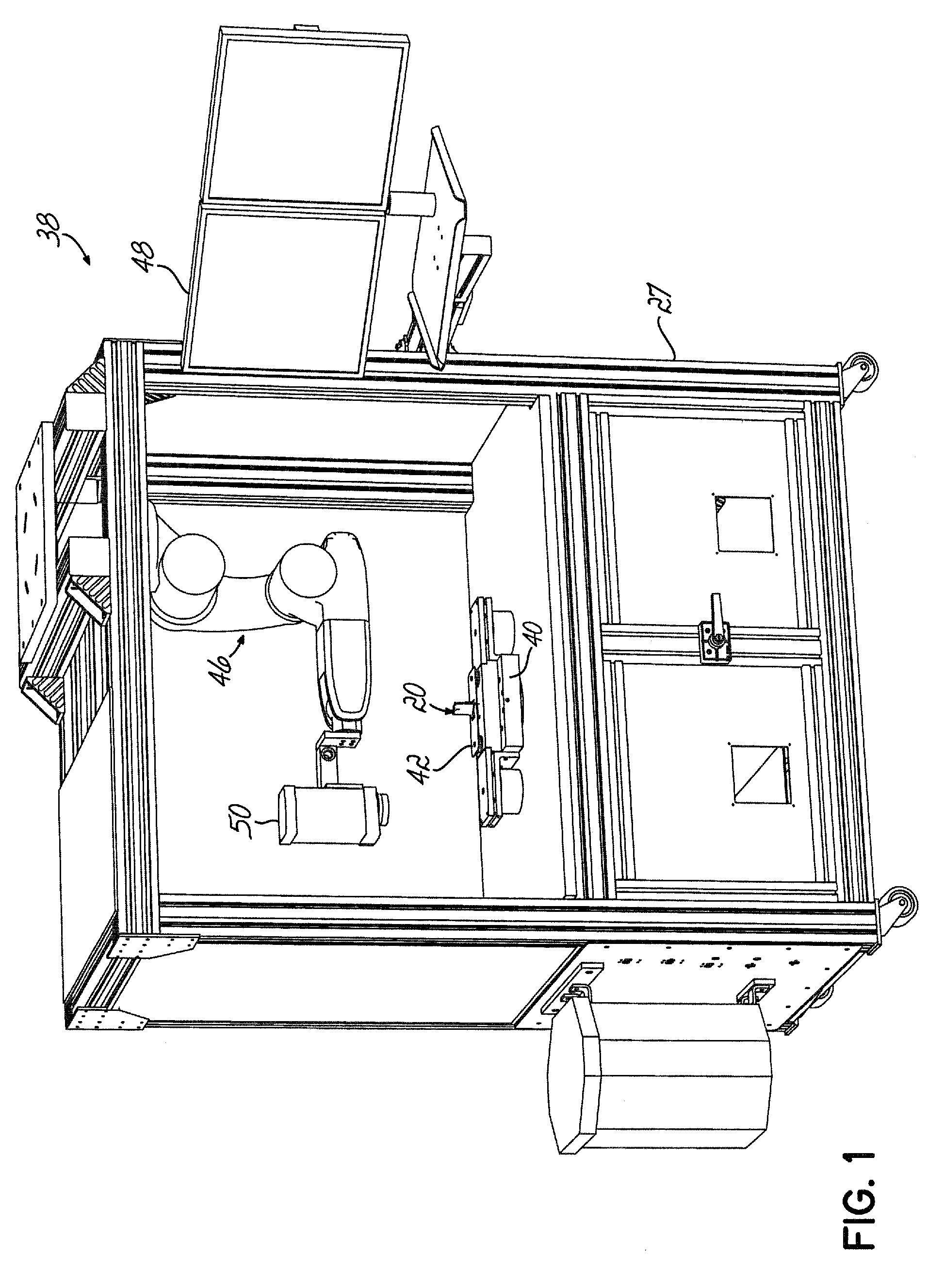 Apparatus and Method for Analyzing Relative Outward Flow Characterizations of Fabricated Features