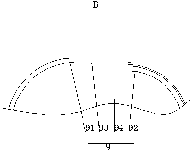 Stretching device for physical exercise