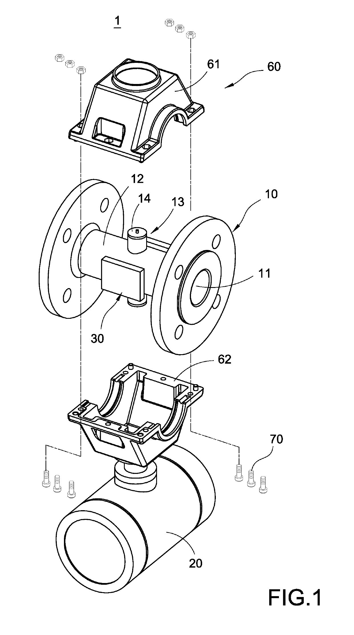 Electromagnetic flowmeter with adjustable electrode structures