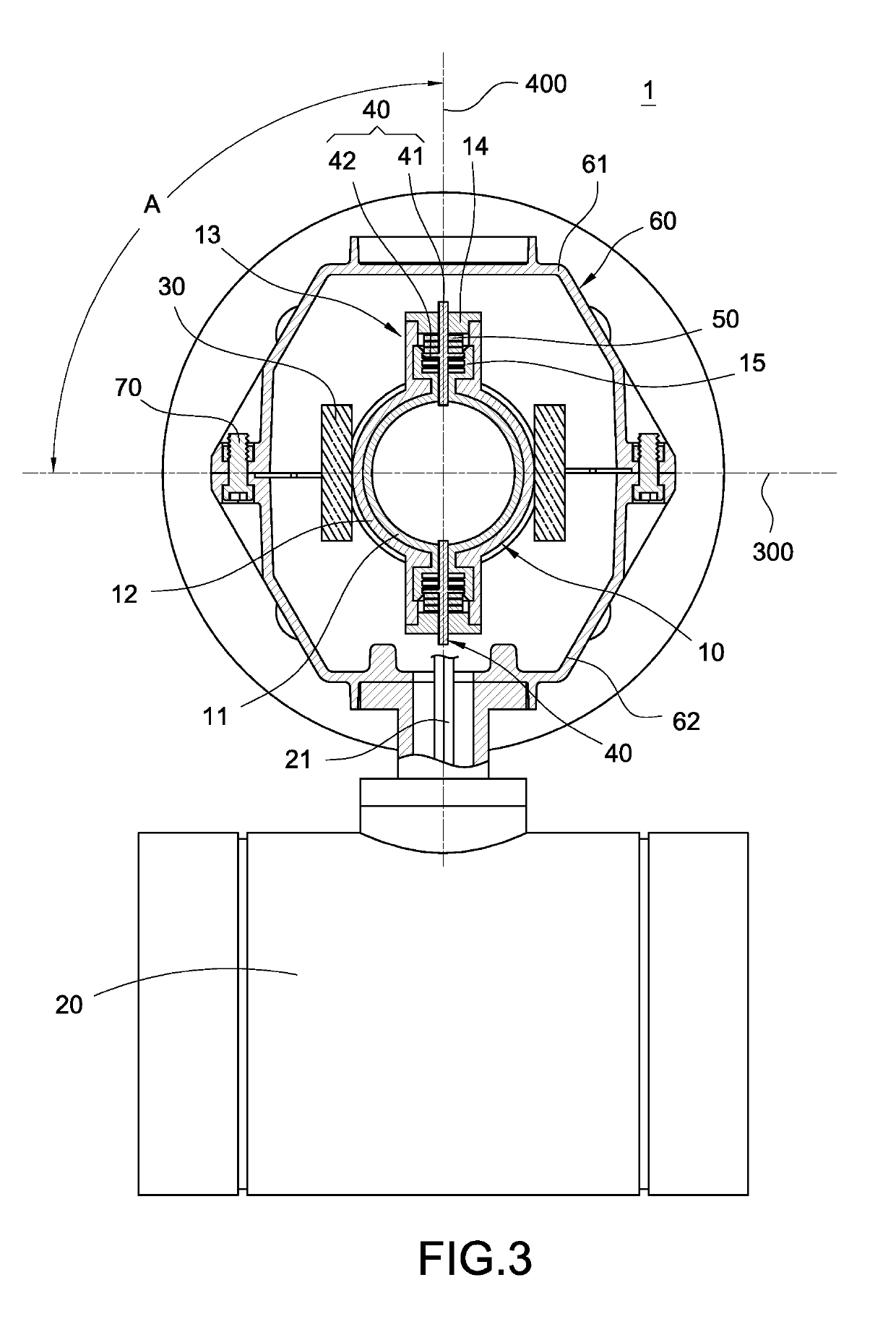 Electromagnetic flowmeter with adjustable electrode structures