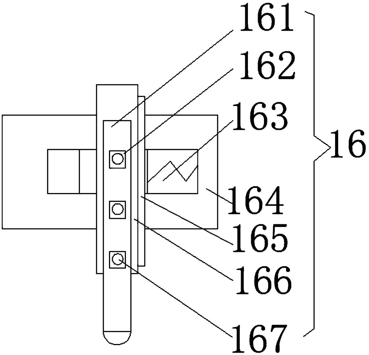 Anti-dripping device for soft ceramic processing production line