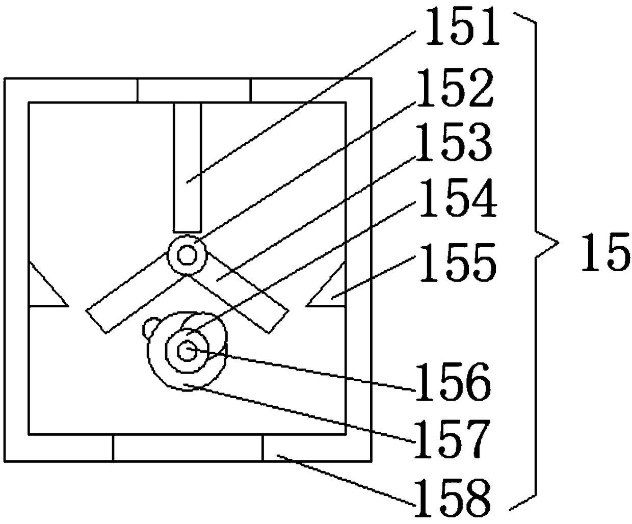 Anti-dripping device for soft ceramic processing production line