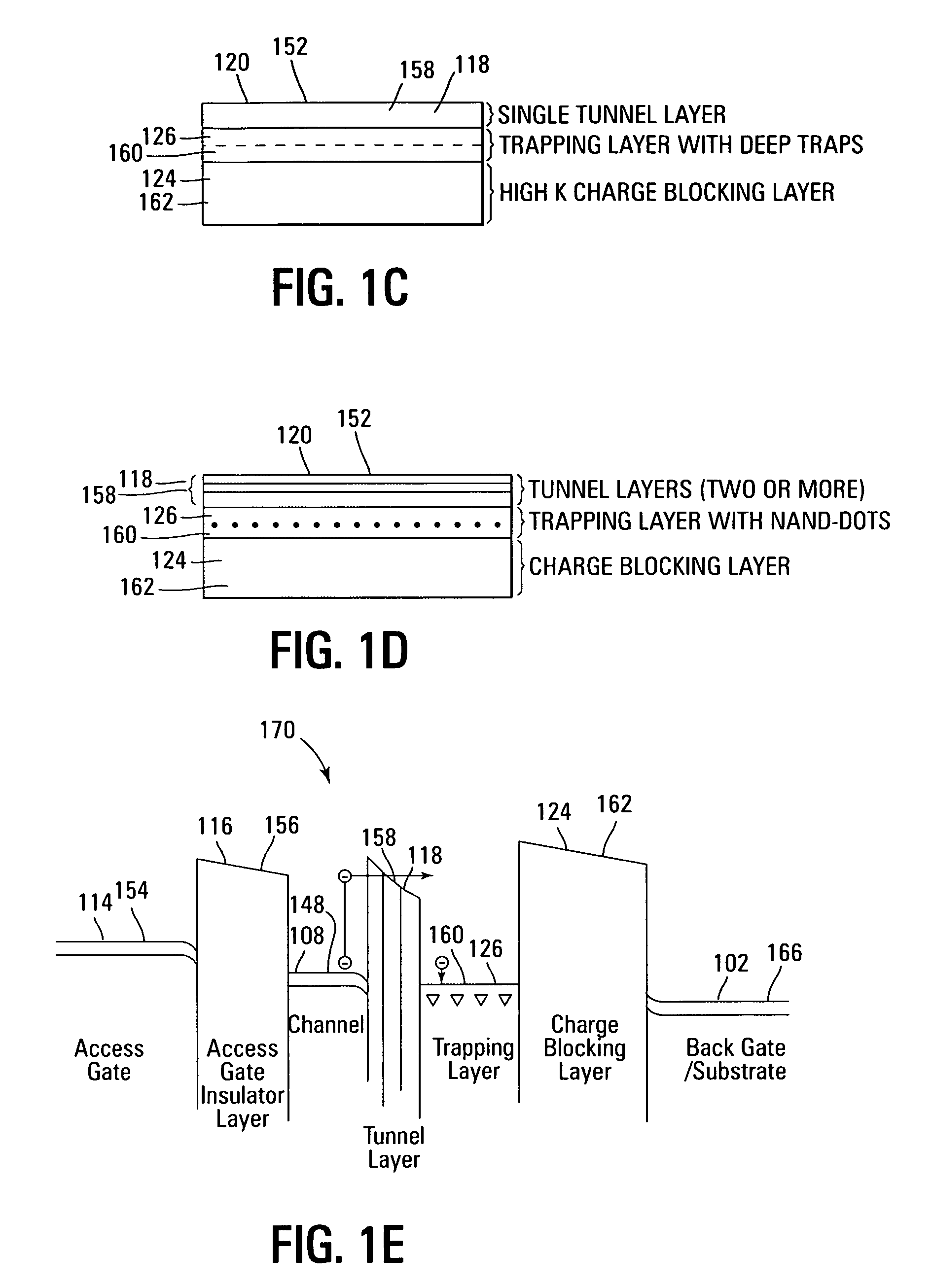 Back-side trapped non-volatile memory device