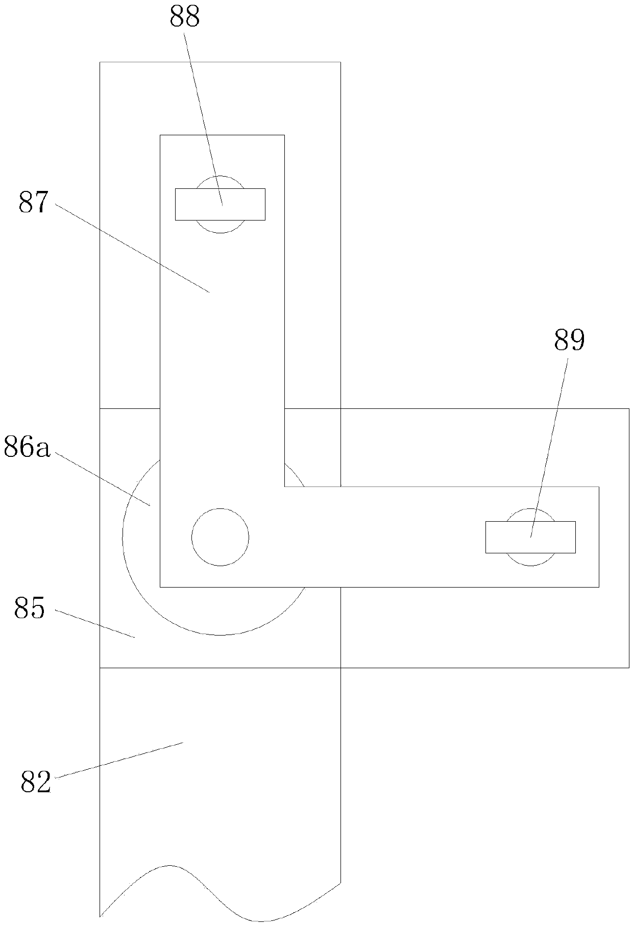 Automobile radar mounting equipment