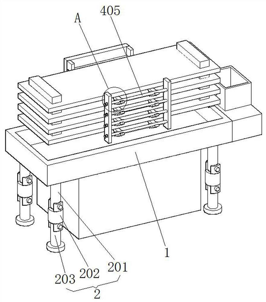 Tempered glass forming device