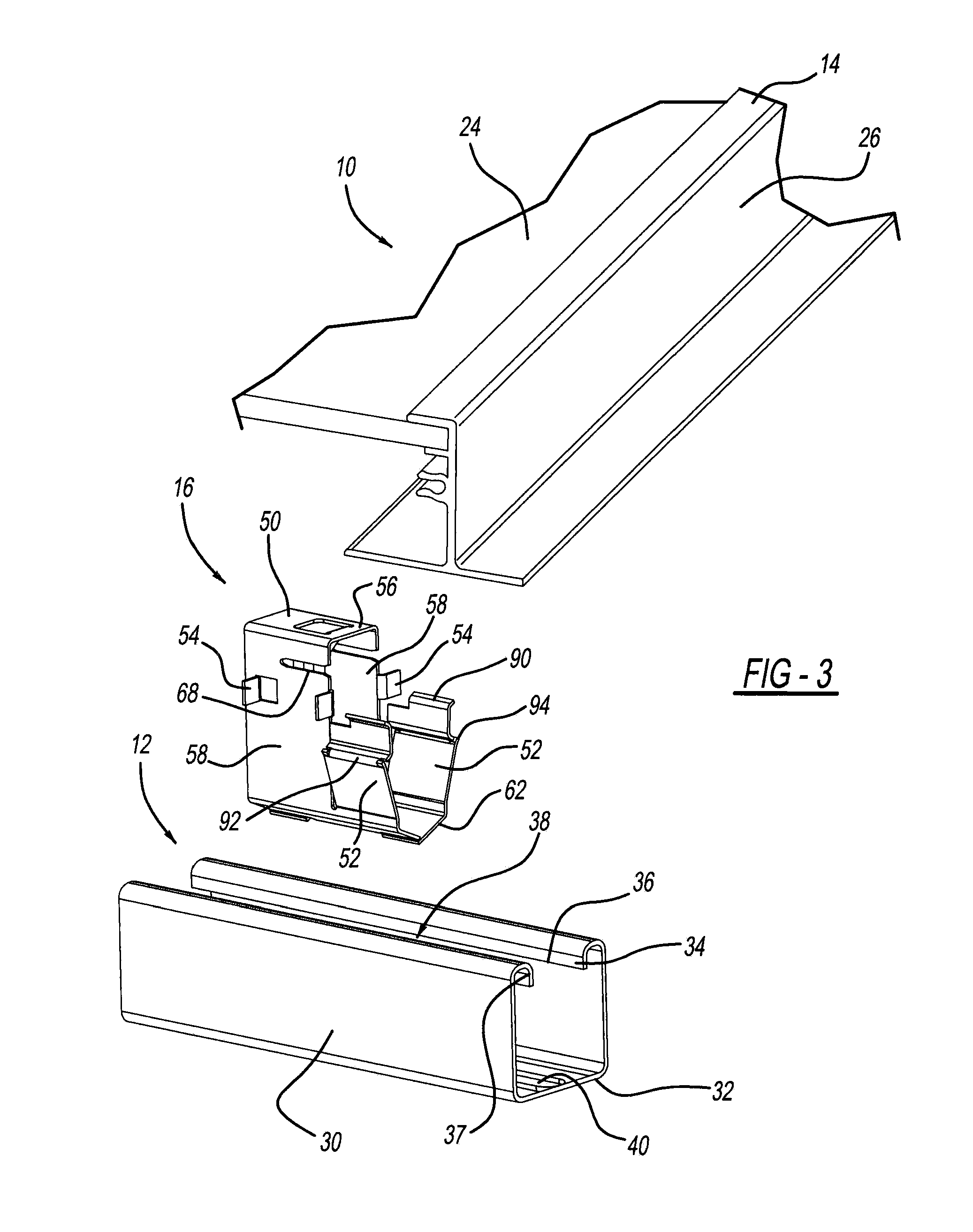 Photovoltaic frame fastener