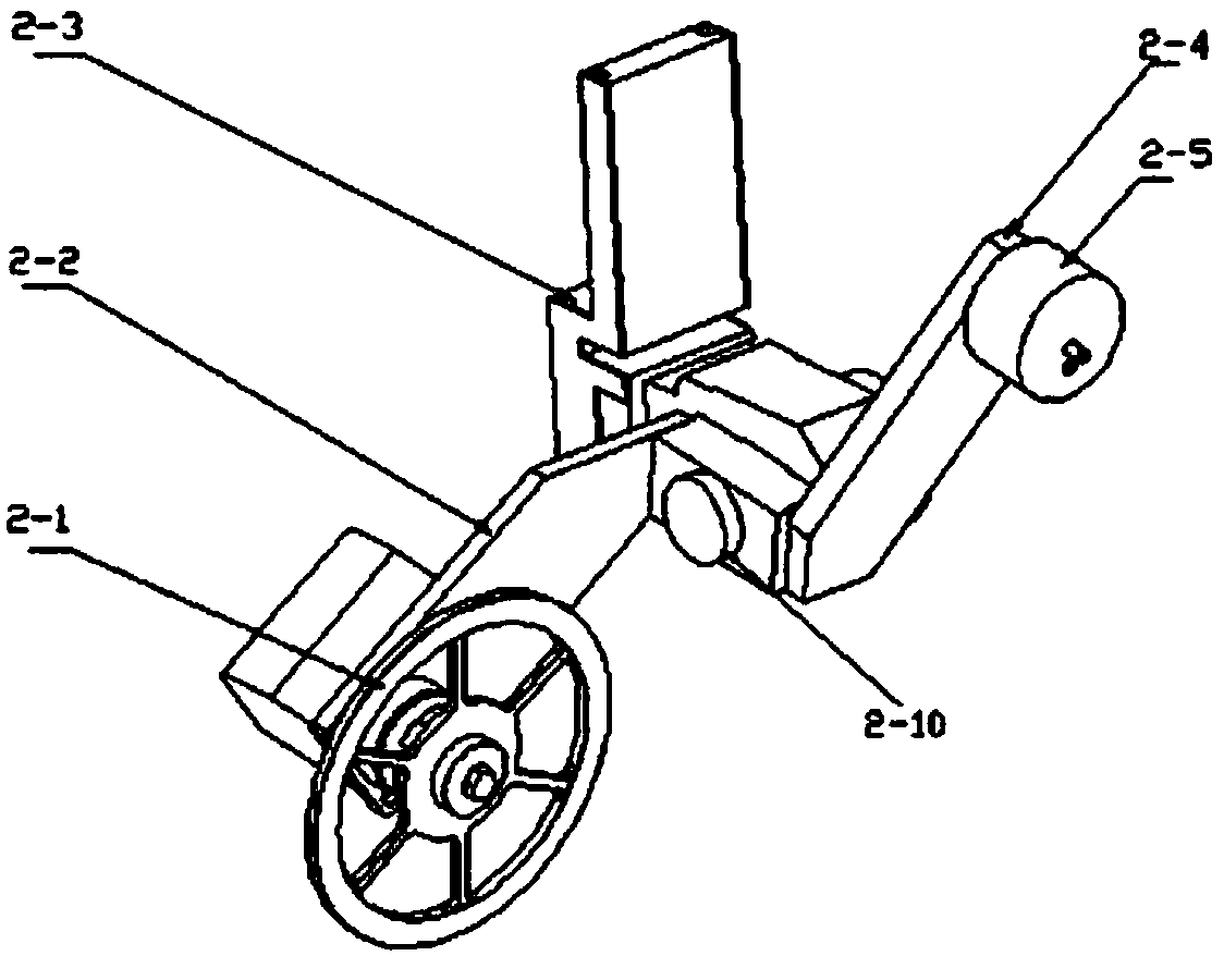 Straight module driven wire arrangement device with radial balance mechanism