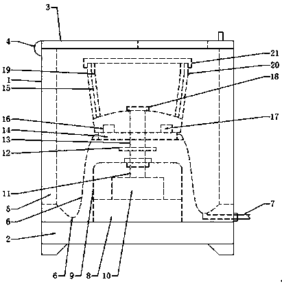 Centrifugation device for biological extraction