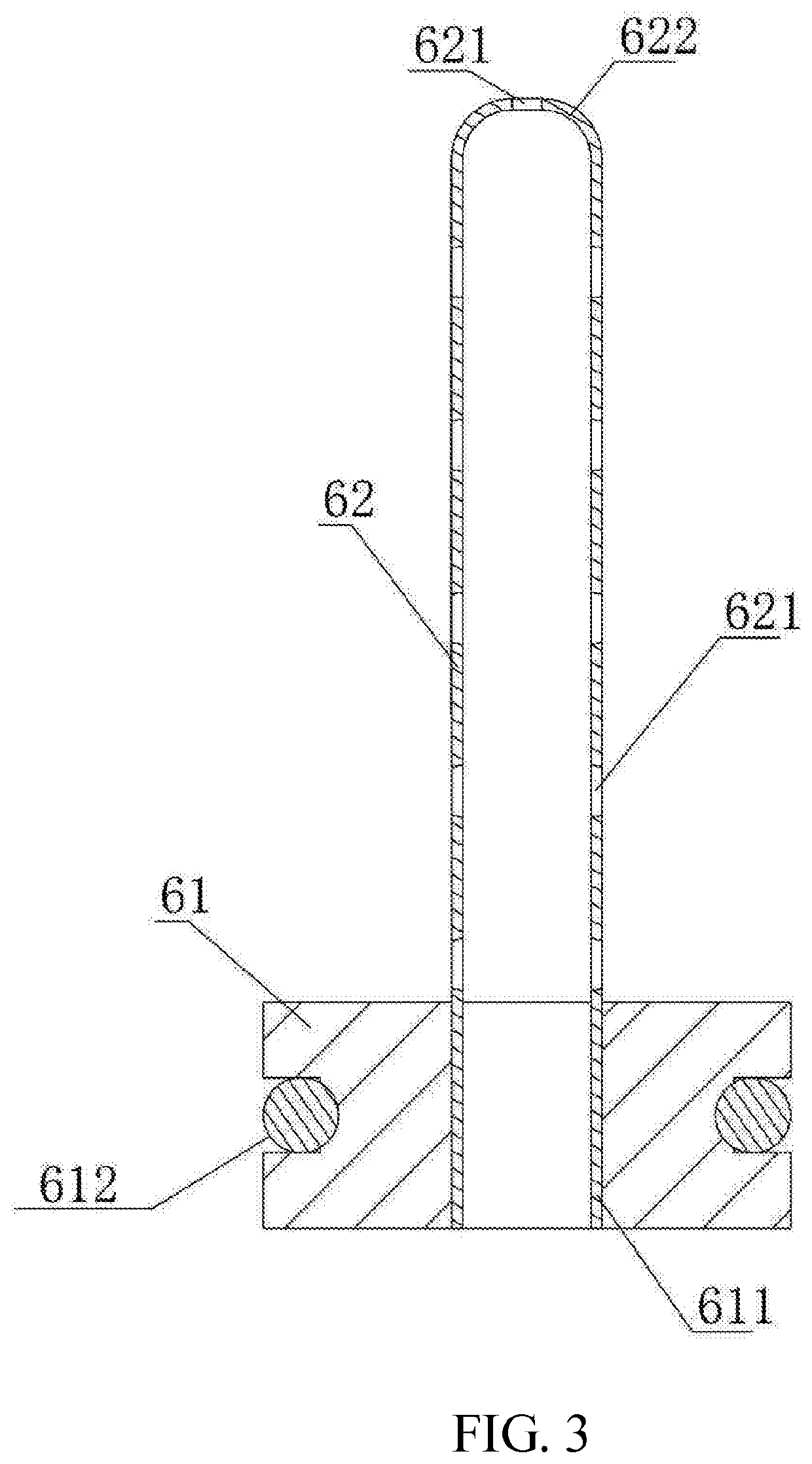 Tobacco cartridge and cigarette air heating device thereof