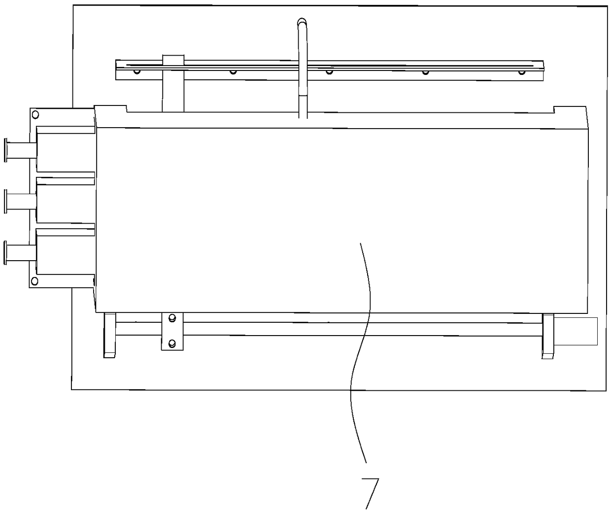 Lubricating grease performance testing system and lubricating grease performance testing method