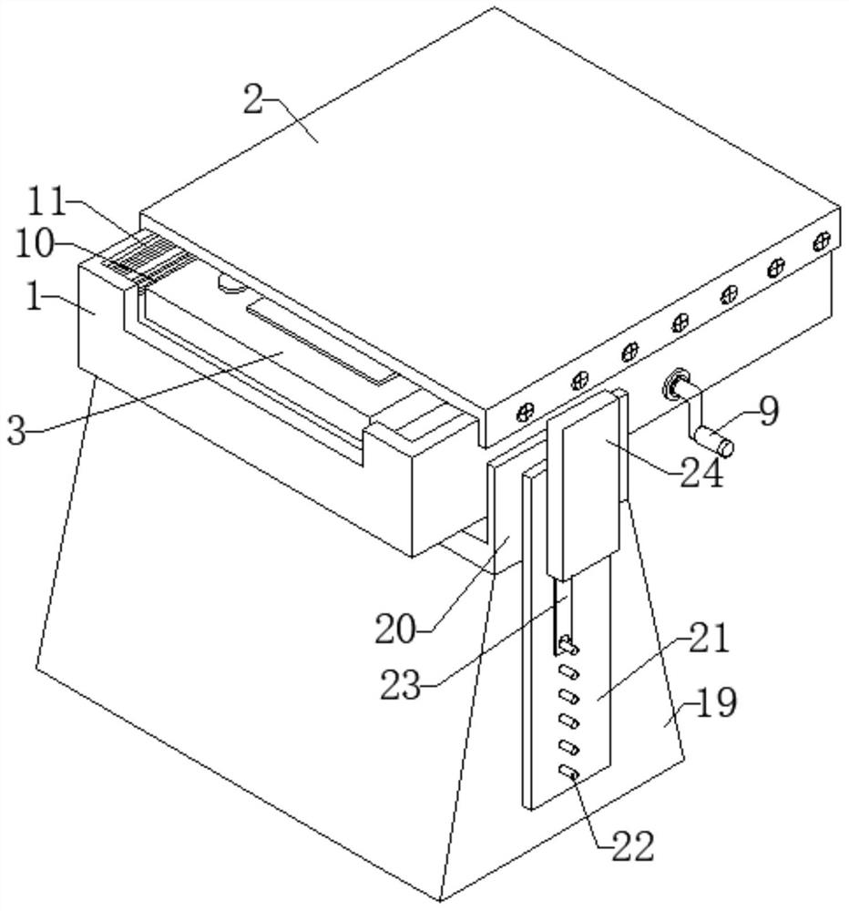 New energy automobile glass direction switch and mounting structure thereof